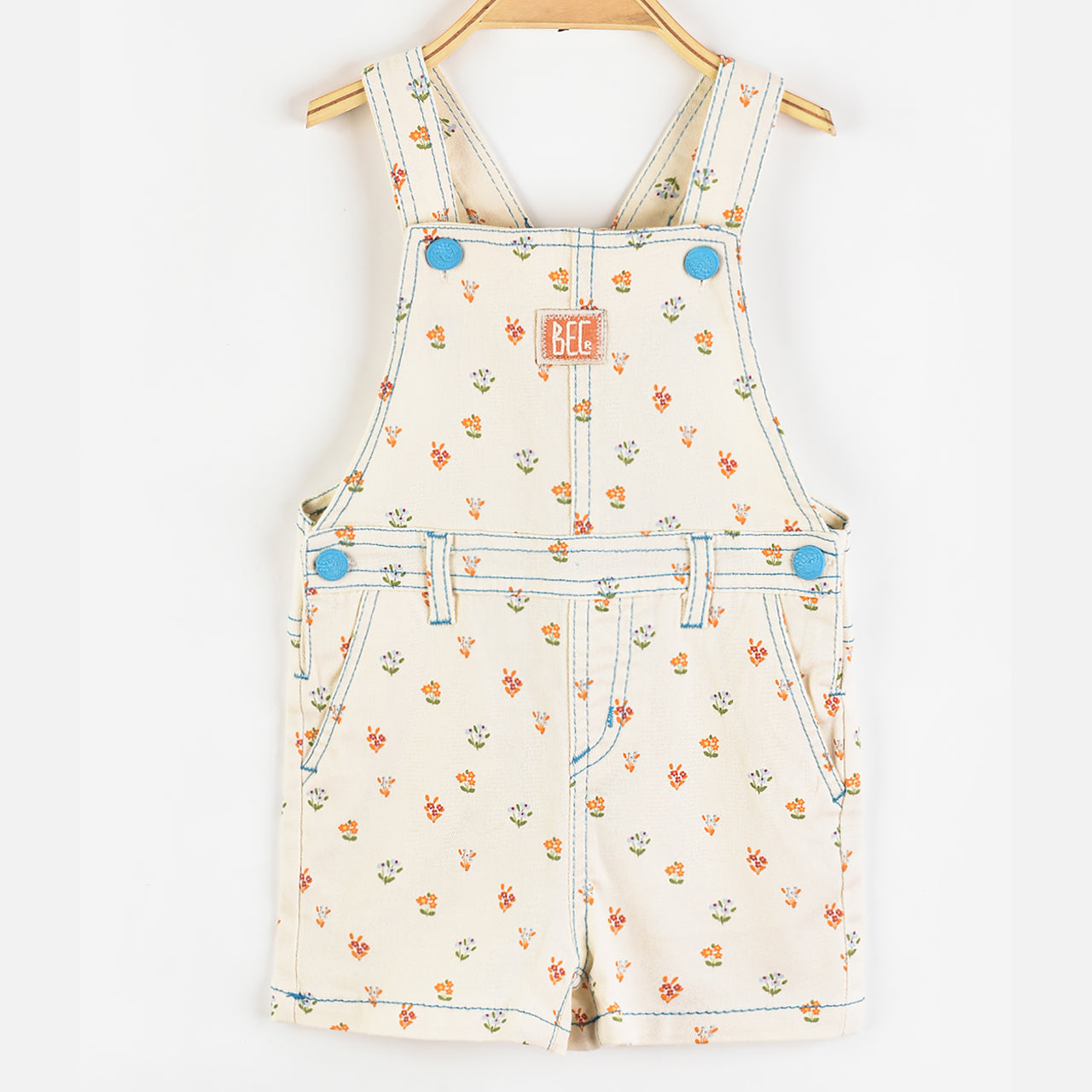 Hadas Floral Drill Overall