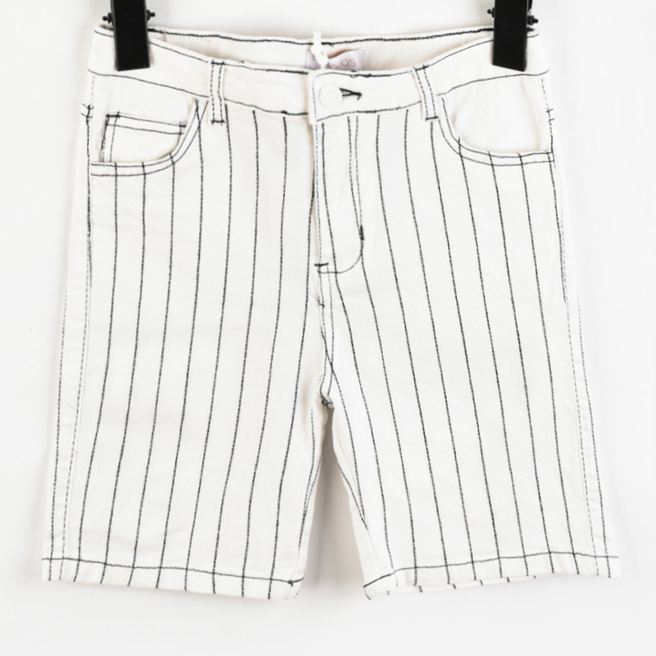 Hadas Stripe Drill Shorts