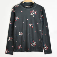 Melange Floral Elegant Shirt