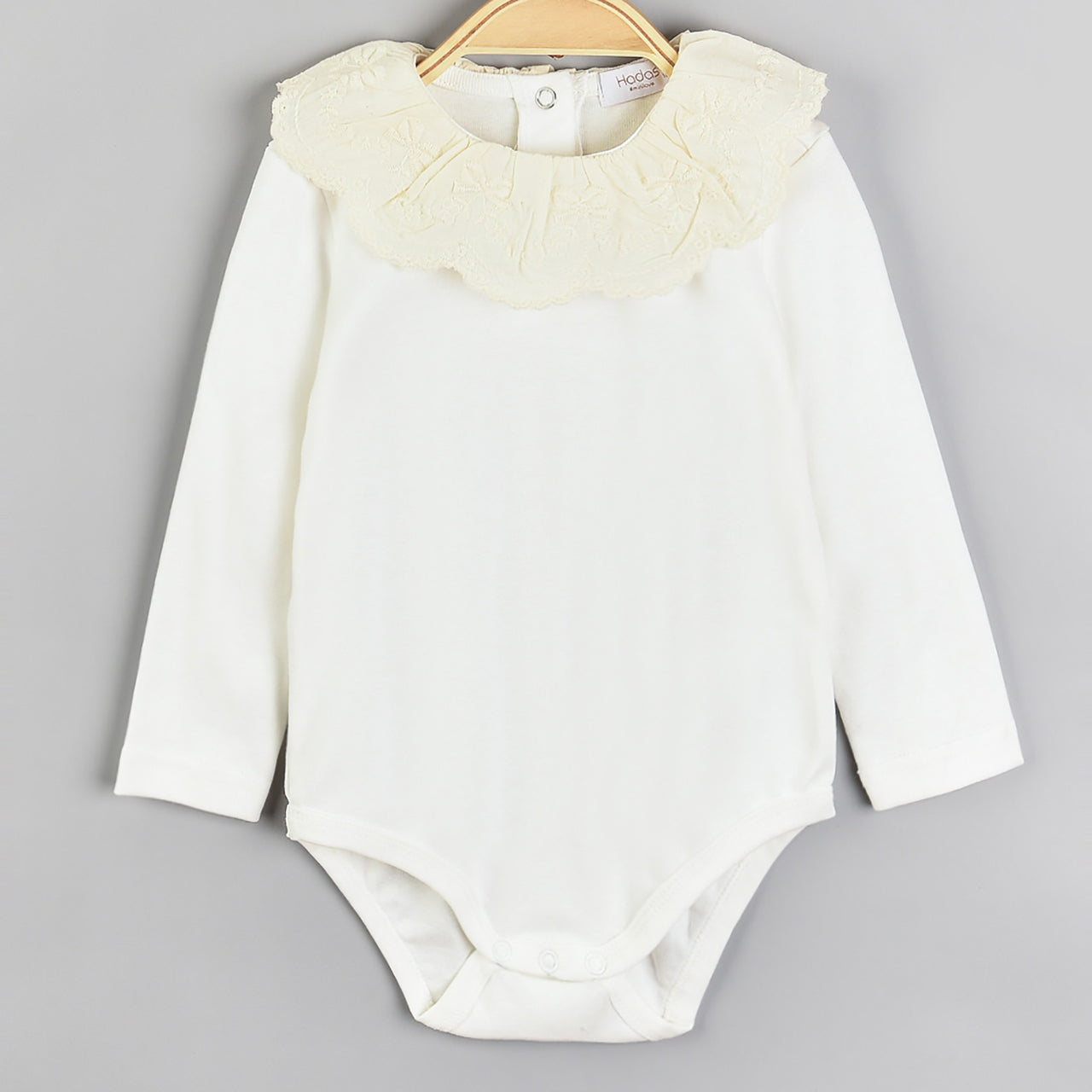 Hadas Baby Lace Collar Onesie
