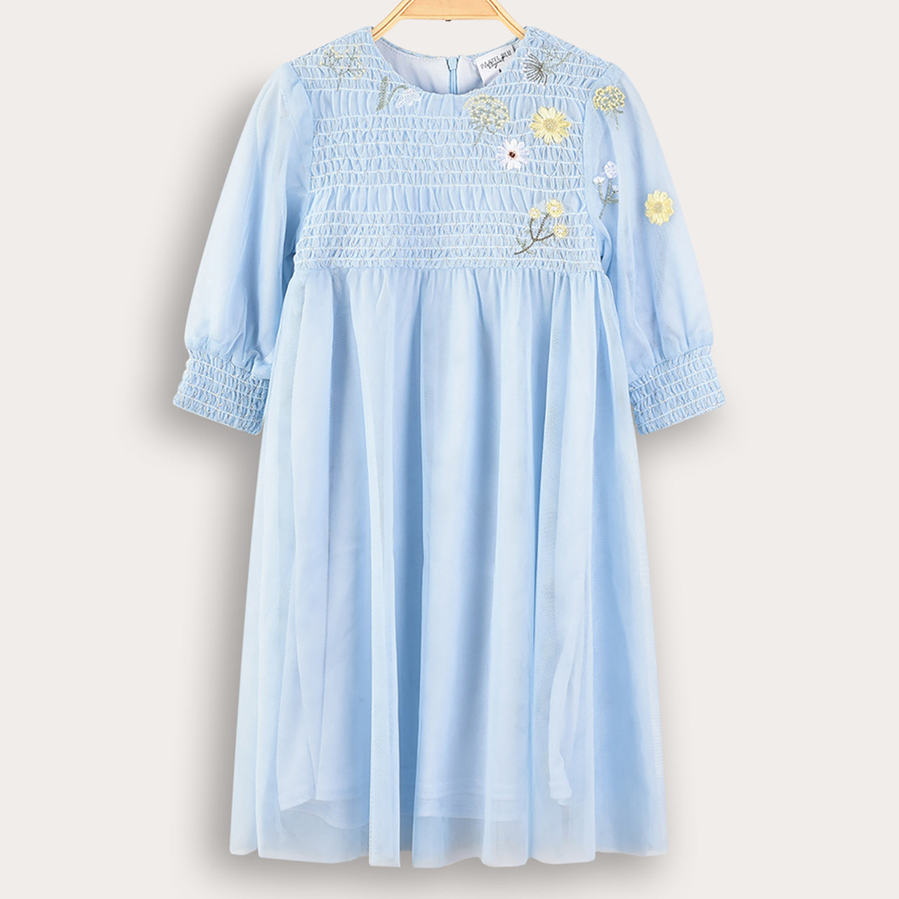 Smock Tulle Dress