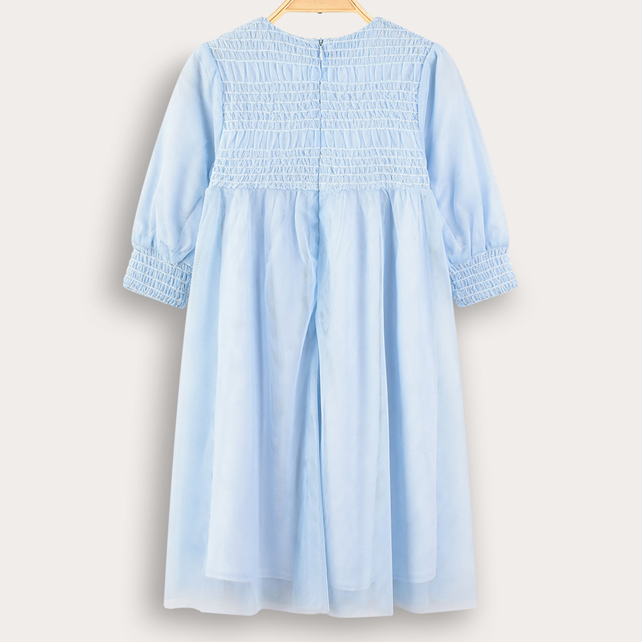 Smock Tulle Dress
