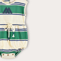 Melange Striped Overall/Dress
