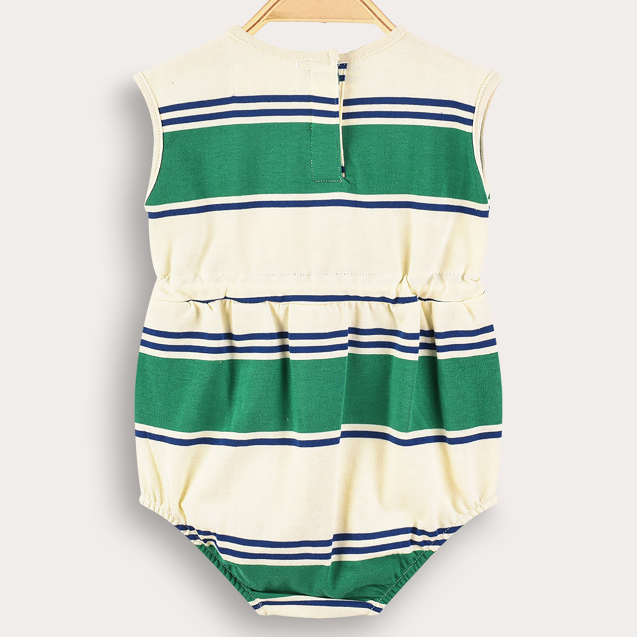 Melange Striped Overall/Dress