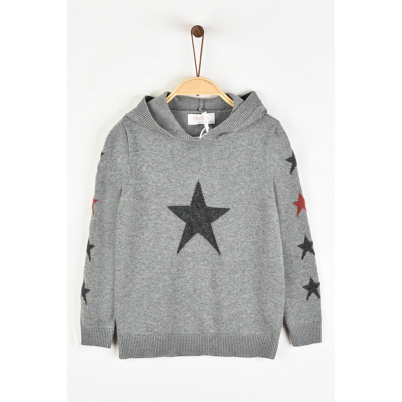 Hadas Boys Knitted Star Hoodie