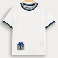 S.S Crochet Sleeve Shirt