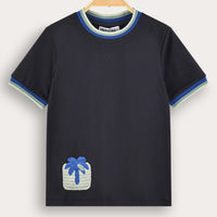 S.S Crochet Sleeve Shirt