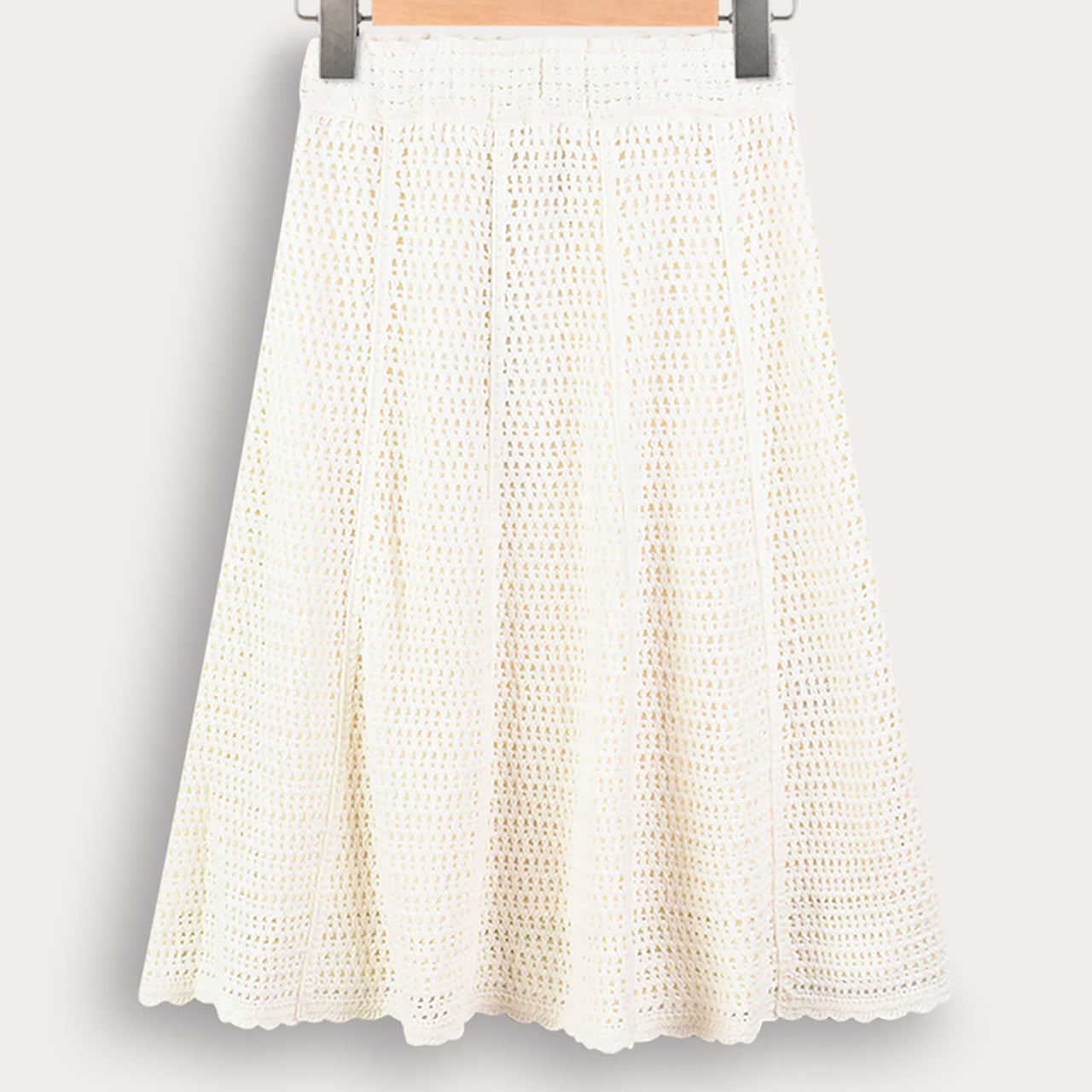 Melange Crochet Skirt