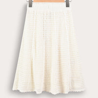 Melange Crochet Skirt