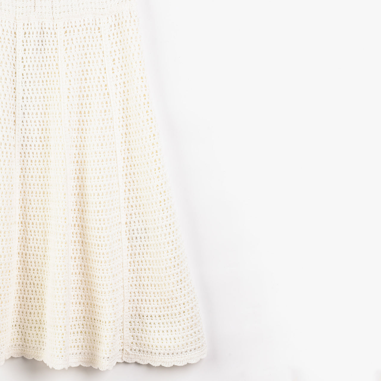 Melange Crochet Skirt