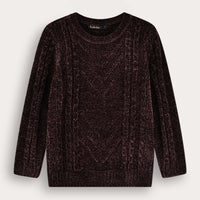 Velvet Knit Sweater
