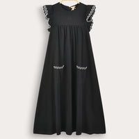 Chevron Ruffle Robe