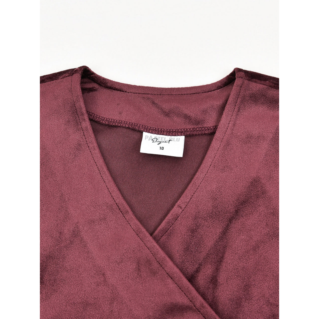 James Velvet Wrap Vest