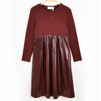 Hadas Jersey PU Dress