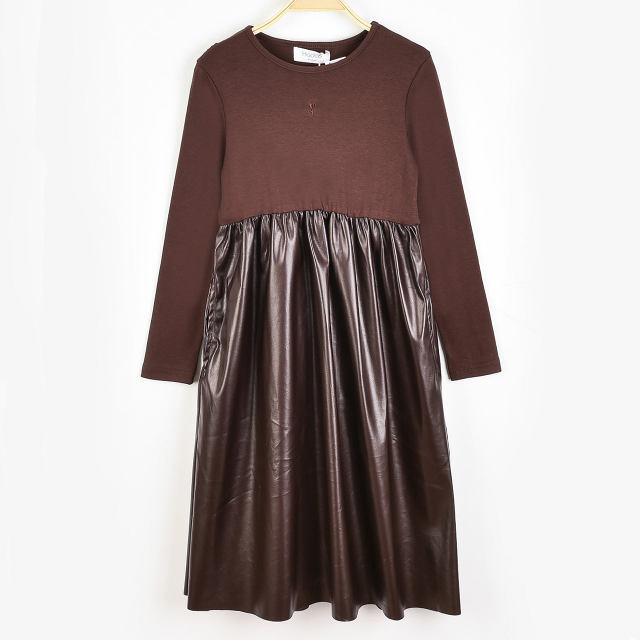 Hadas Jersey PU Dress