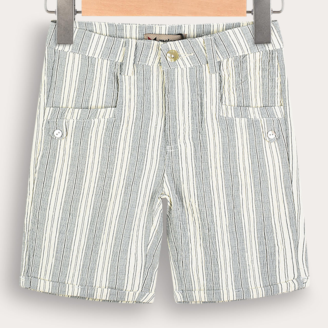 Melange Stripe Shorts