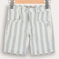 Melange Stripe Shorts