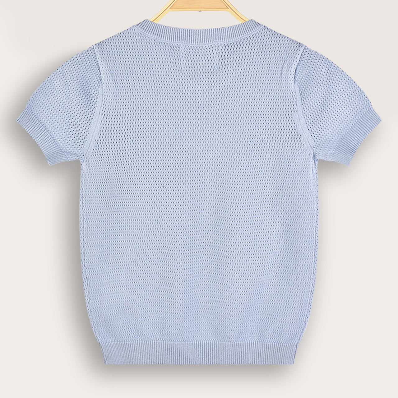 Melange Knit Top