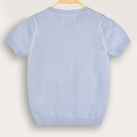 Melange Knit Top