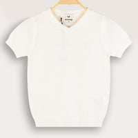 Melange Knit Top