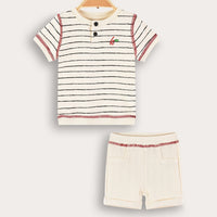 Striped Baby Set