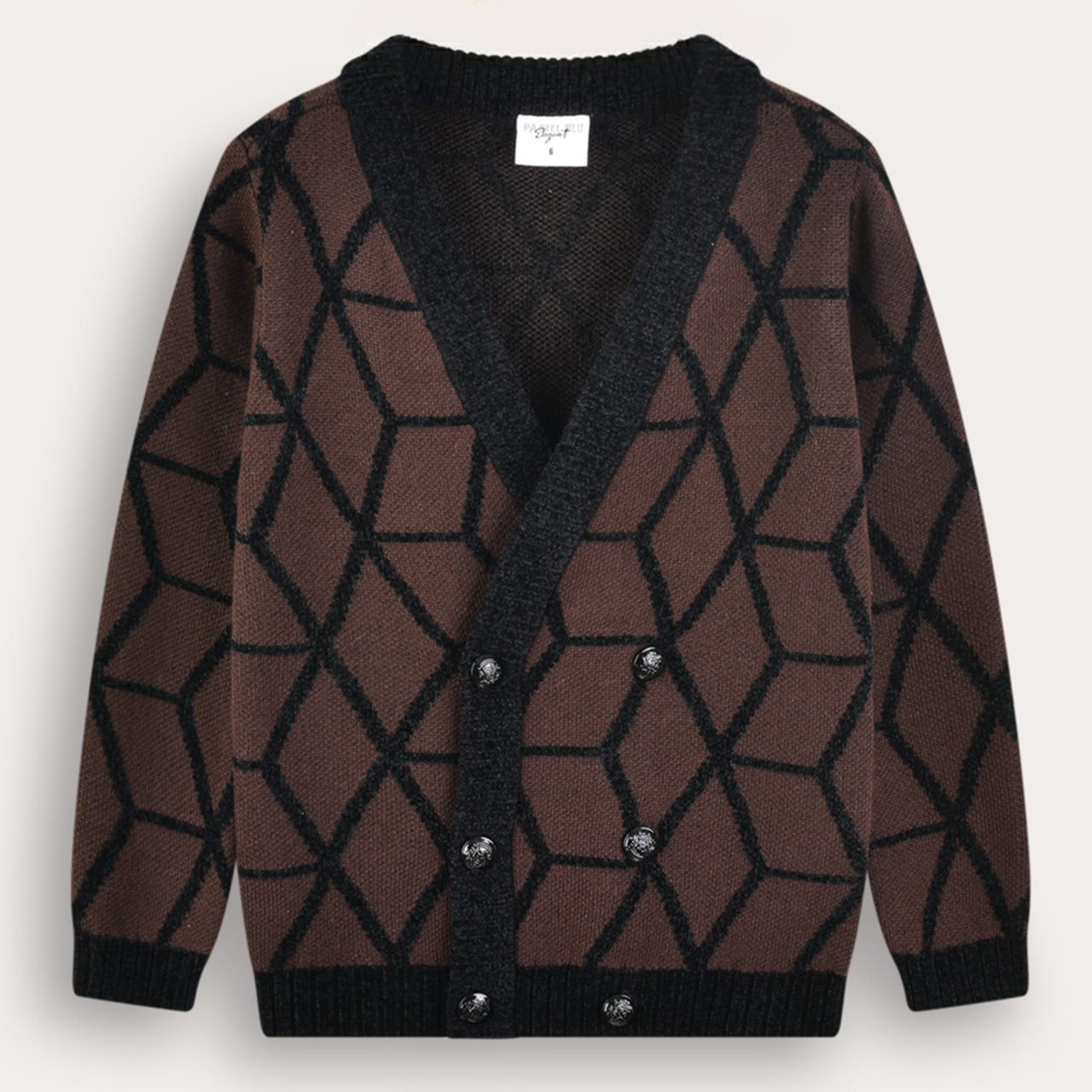 Geometric Cardigan