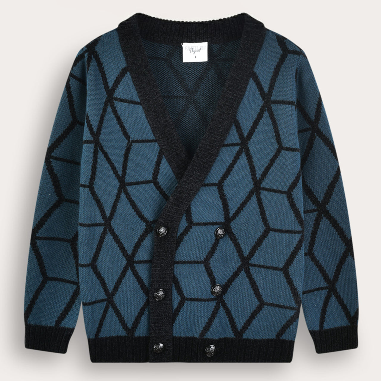 Geometric Cardigan