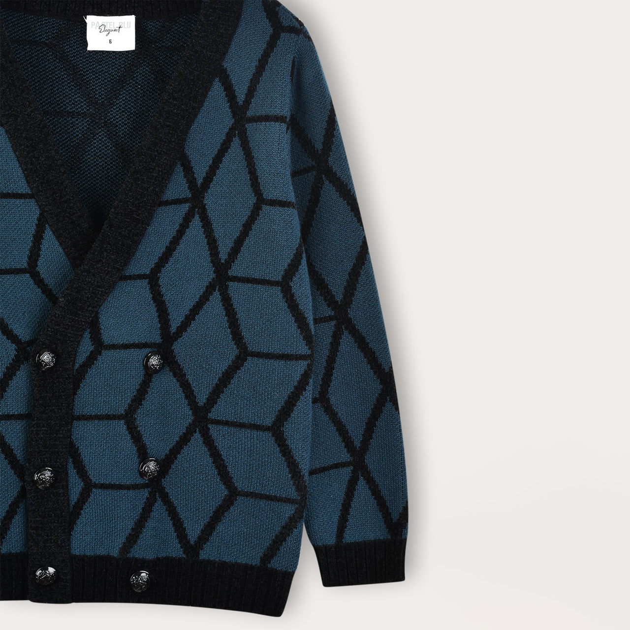 Geometric Cardigan