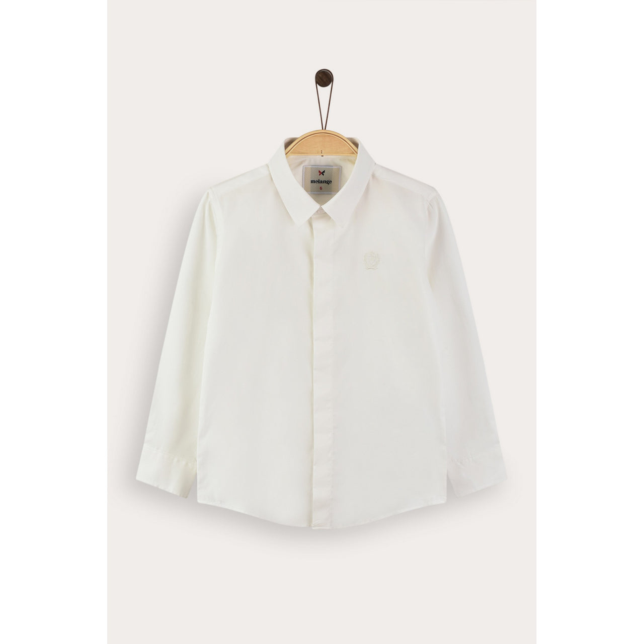 Melange LS  Dress Shirt