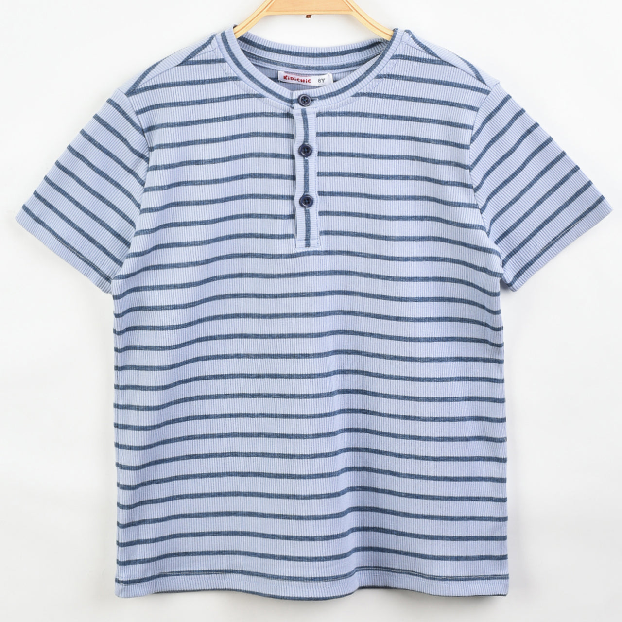 Boys Henley Striped Tee