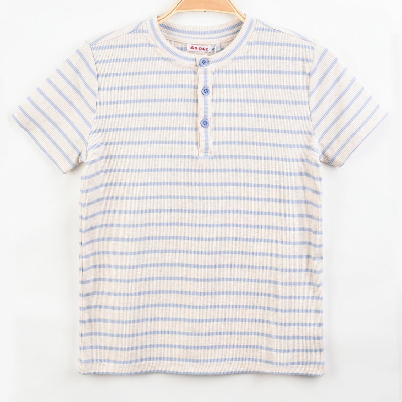Boys Henley Striped Tee