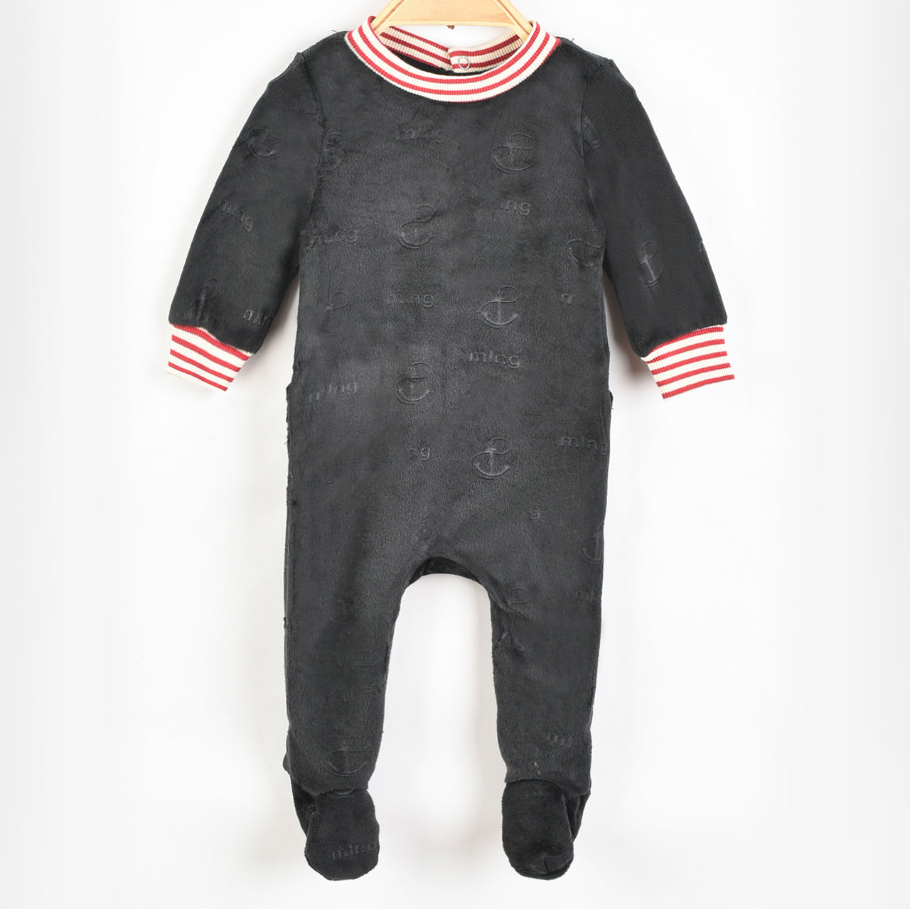 Melange Velour Stretchie