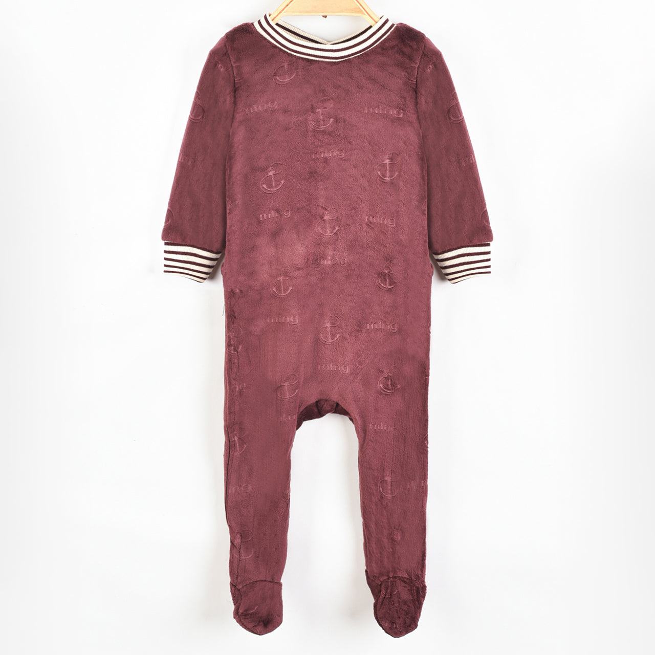 Melange Velour Stretchie