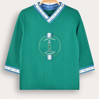 Melange Girls  Logo Polo Top