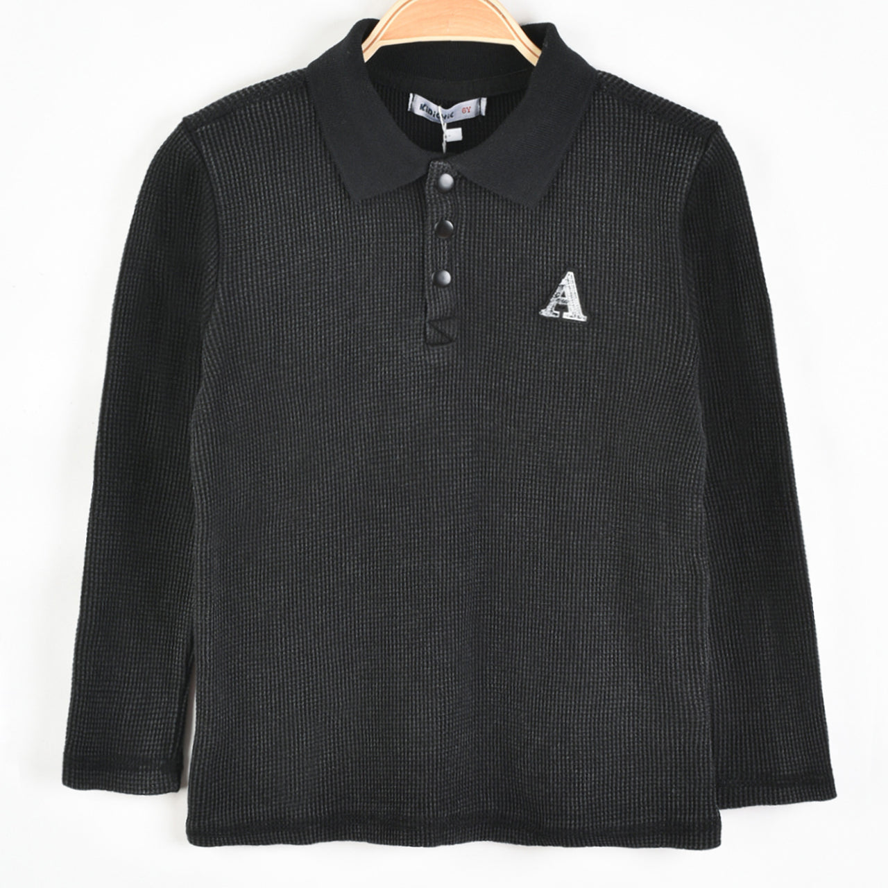 Boys Waffle Polo