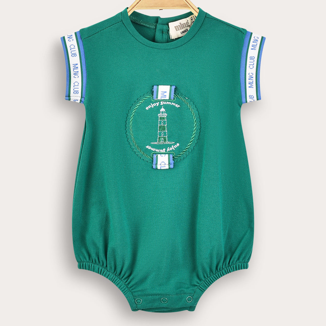 Melange Logo Polo Overall/ Dress