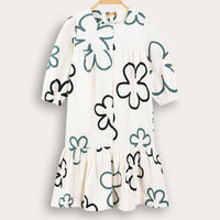 Flower EMB Dress
