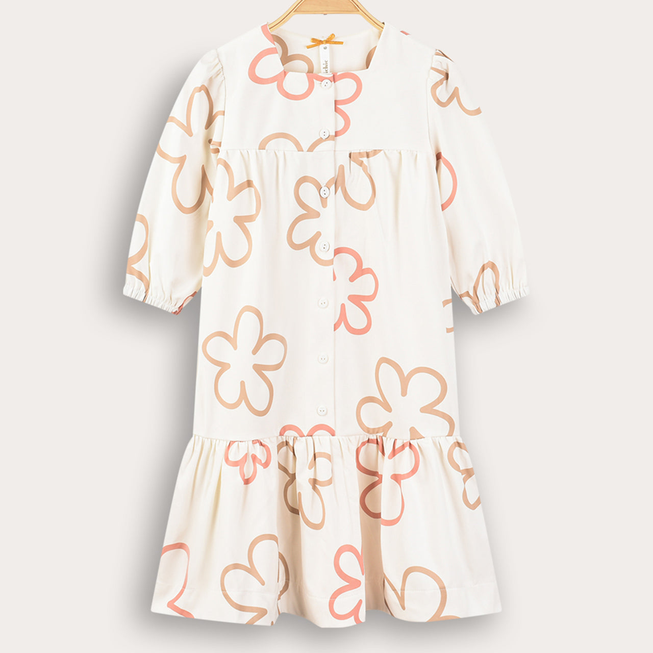 Flower EMB Dress