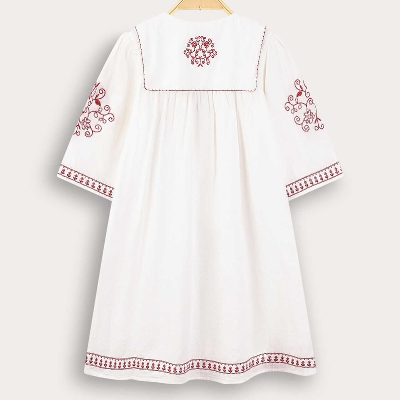 EMB Flower Dress