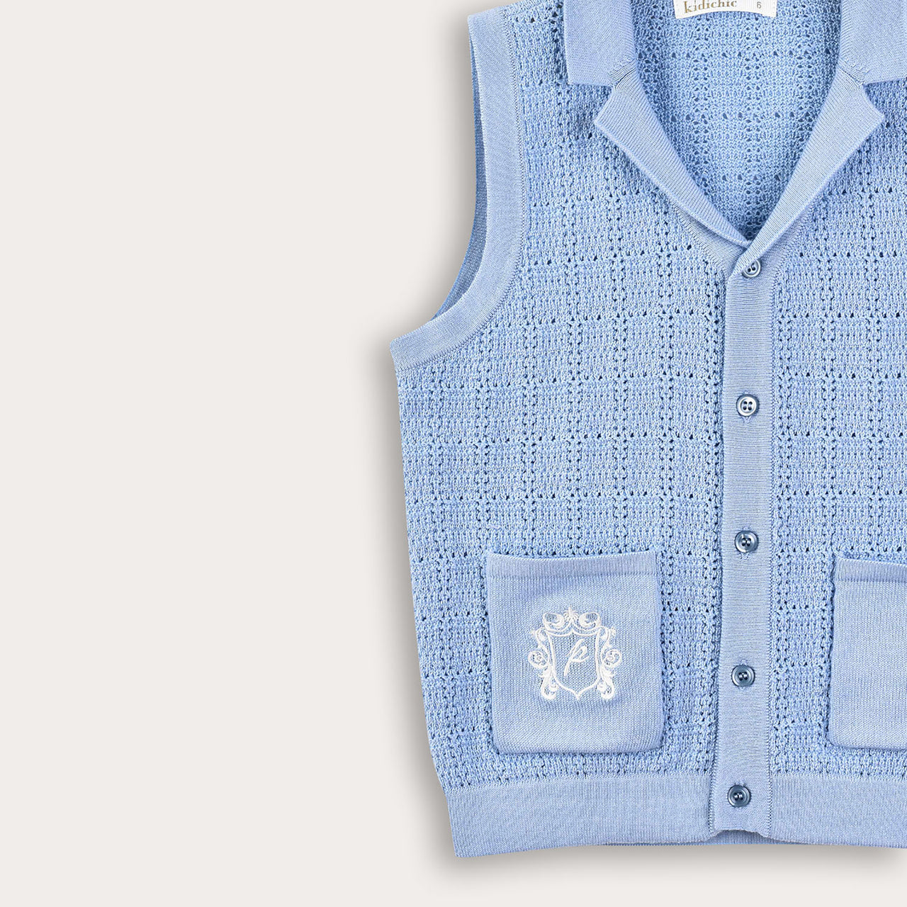 Crochet Knit Vest