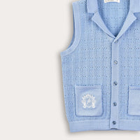 Crochet Knit Vest