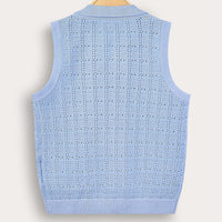Crochet Knit Vest