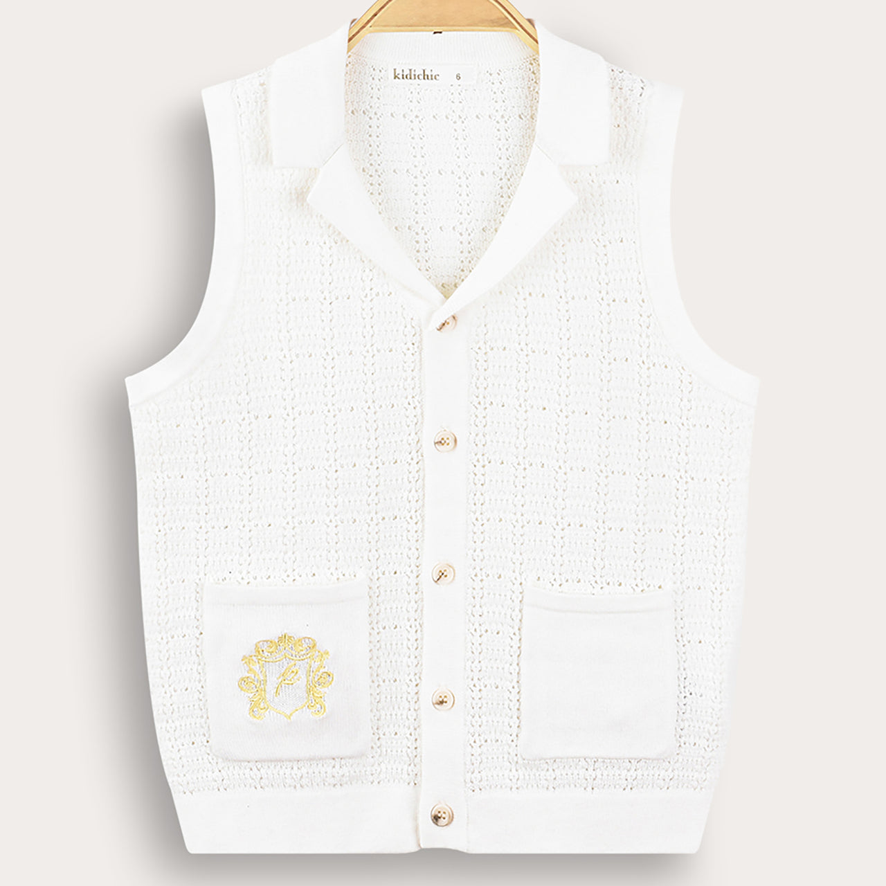Crochet Knit Vest