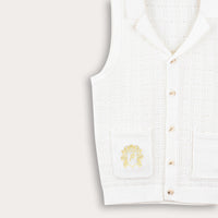 Crochet Knit Vest