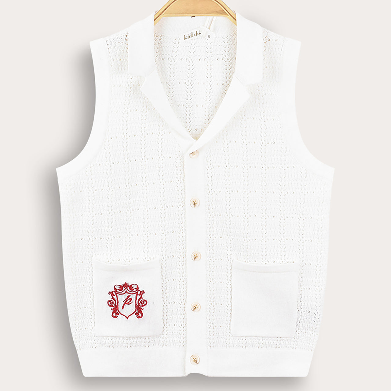 Crochet Knit Vest