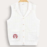 Crochet Knit Vest