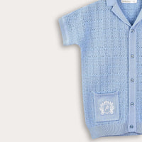 Crochet Knit Shirt