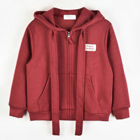 Hadas Bow Zipper Hoodie