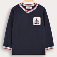 Melange Boys L.S Skyler Top