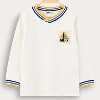 Melange Boys L.S Skyler Top